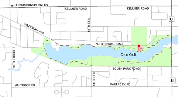 Disc Golf South Map Two