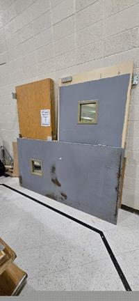 Lot 15 - Steel Doors ( 2 included )